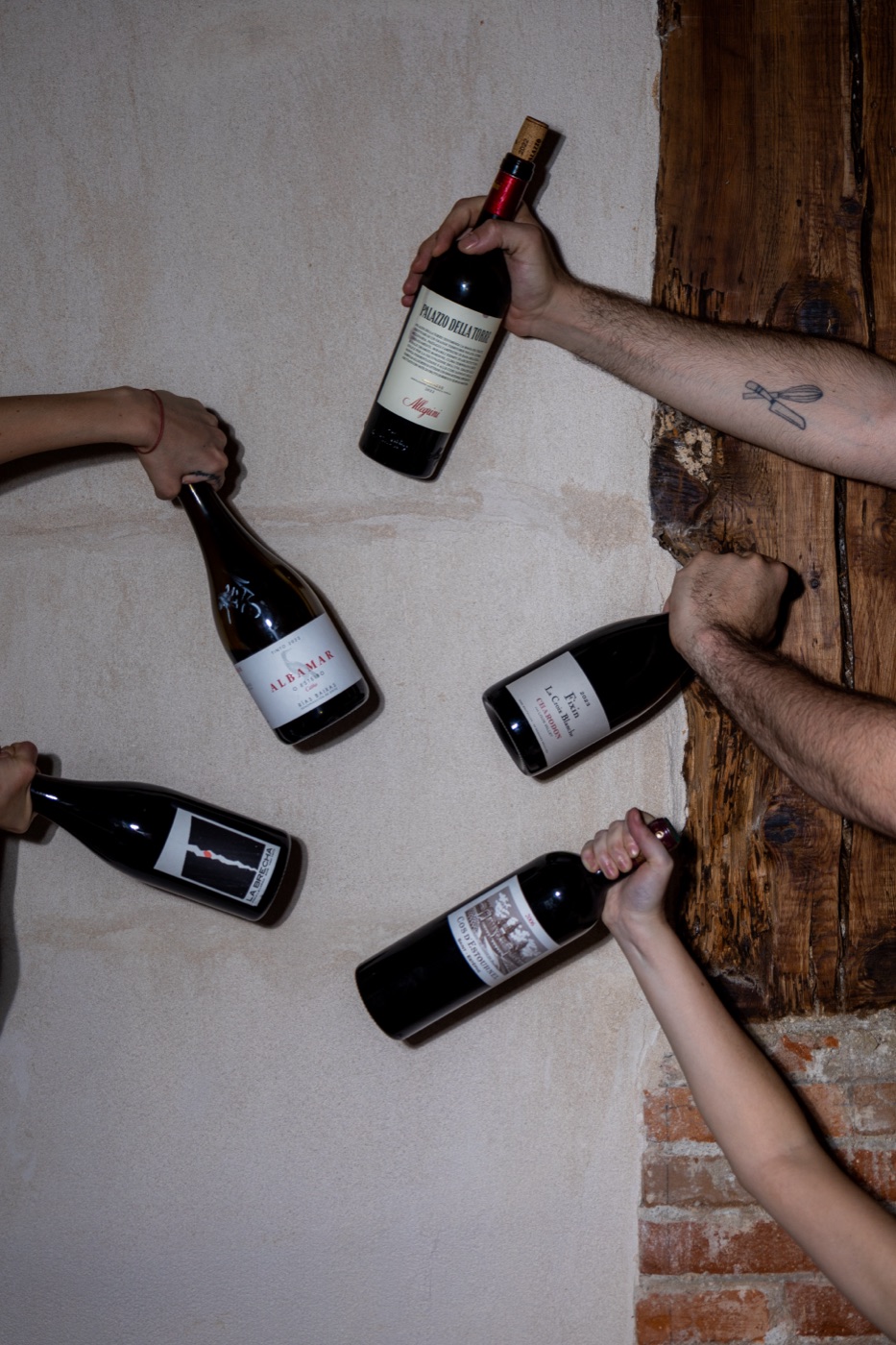 Bottles to share at Quincé